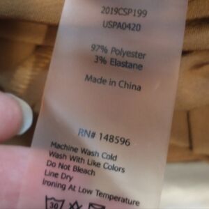 Universal standard Tresa Caramel wide leg satin pants Lizzo Pants 2XS